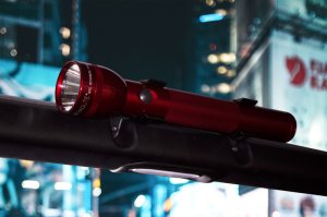 Jeep Wrangler Unlimited Flashlight Holder - Rear - Fishbone Offroad - Black - `07-`18